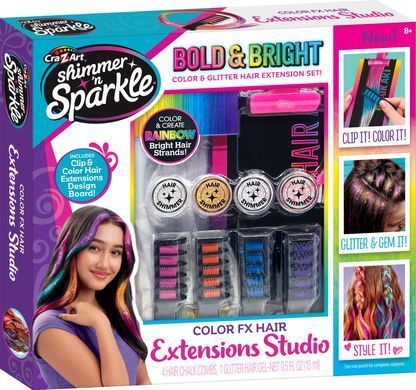 Cra-Z-Art Cra-Z-Art Color FX Creative Kit Hair Extension Studio 65594CRA фото