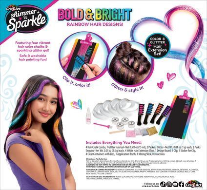 Cra-Z-Art Cra-Z-Art Color FX Creative Kit Hair Extension Studio 65594CRA фото