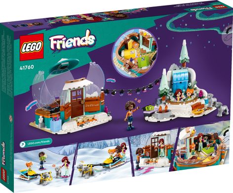LEGO Конструктор Friends Святкові пригоди в іглу 41760- фото