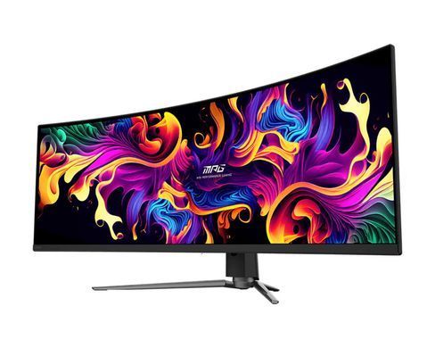 MSI Монітор MSI 49" MPG 491CQP 2xHDMI, DP, USB-C, 2xUSB, QD-OLED, 5120x1440, 32:9, 144Hz, 0.03ms, sRGB 146%, CURVED, AdaptiveSync, HAS, HDR400 9S6-3FA84T-033 фото