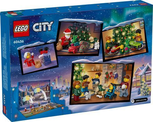 LEGO Конструктор City Адвент календарь 2024 60436 фото