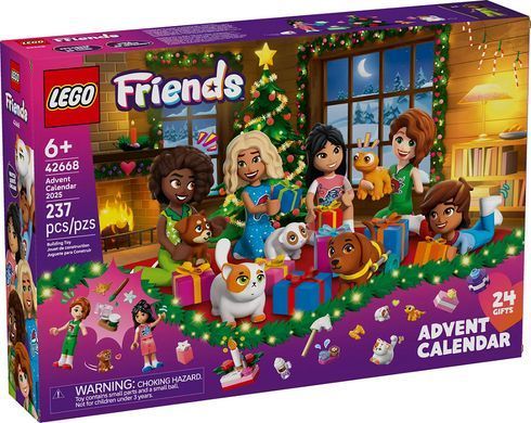 LEGO Конструктор Advent Friends 2025 42668 фото