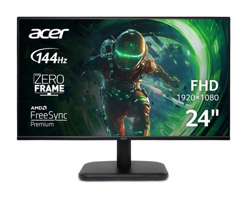 Acer Монітор Acer 23.8" EK241YP6bi D-Sub, HDMI, IPS, 144Hz, 1ms, FreeSync UM.QE1EE.601 фото
