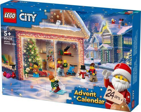LEGO Конструктор City Адвент календарь 2024 60436 фото