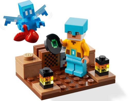 Конструктор LEGO Minecraft Форпост із мечем 21244 фото