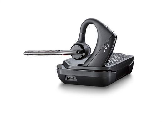 Poly Гарнитура компьютерная стерео In-ear Voyager 5200 UC с адаптером BT600, USB-A, Bluetooth, всенаправленный, Acoustic fence, черный 7K2E1AA фото
