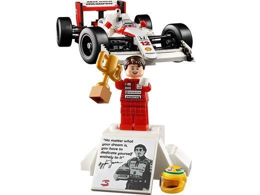 LEGO Конструктор Icons McLaren MP4/4 і Айртон Сенна 10330 фото