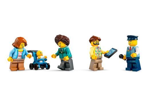 LEGO Конструктор City Красный двухэтажный экскурсионный автобус 60407 фото