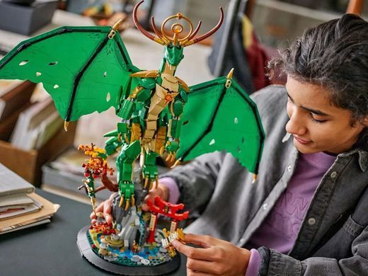 LEGO Конструктор LEGO Ninjago Вартовий дракон 71847 фото