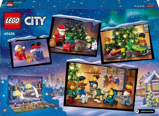 LEGO Конструктор City Адвент календарь 2024 60436 фото