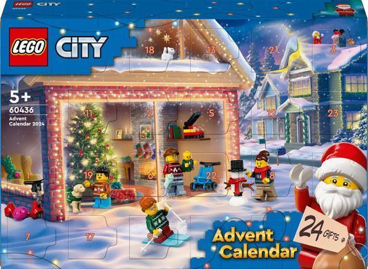 LEGO Конструктор City Адвент календарь 2024 60436 фото