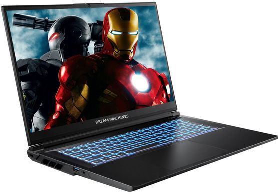 Dream Machines Ноутбук Dream Machines RG5060-17 17.3QHD IPS, Intel i9-14900HX, 32GB, F1TB, NVD5060-8, DOS, чорний RG5060-17UA29 фото