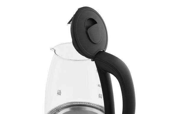 ARDESTO Електрочайник EKL-F100 1.7л/2150Вт/strix контроль/корпус скло/чорний EKL-F100 фото