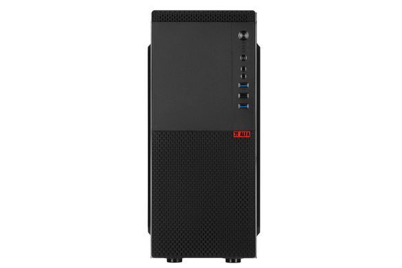 Корпус 2E Alfa E130, без БЖ, 2xUSB3.0, 1xUSB2.0, 1х80мм, ATX, чорний 2E-E130 фото
