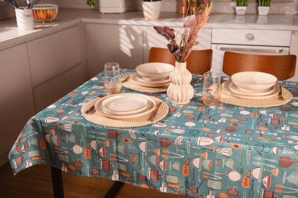 ARDESTO Скатертина Cookery 120х140см, 90% поліестер, 10% бавовна