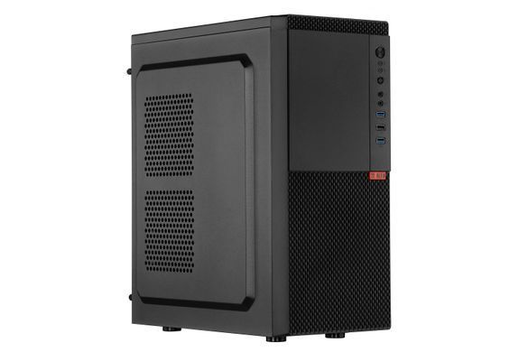 Корпус 2E Alfa E130, без БЖ, 2xUSB3.0, 1xUSB2.0, 1х80мм, ATX, чорний 2E-E130 фото