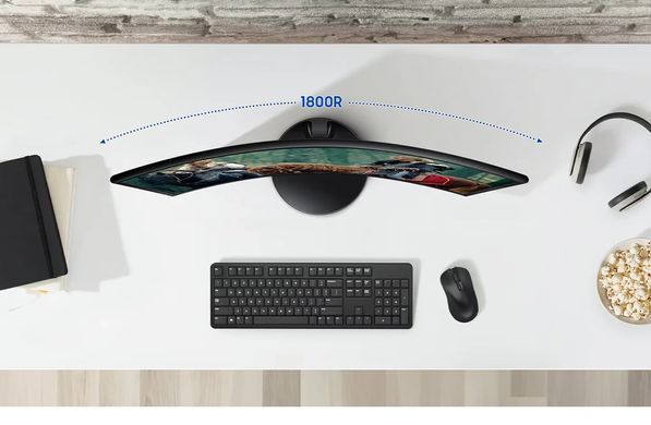 Samsung Монитор 27" S27D360 D-Sub, HDMI, VA, 100Hz, 4ms, CURVED LS27D360GAIXCI фото