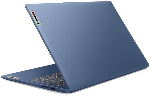 Lenovo Ноутбук Lenovo IdeaPad Slim 3-15IRH8 15.6" FHD AG, Intel i5-13420H, 16GB, F512GB, UMA, DOS, синій 83EM00KCRA фото