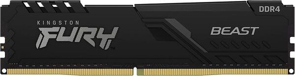 Память ПК Kingston DDR4 32GB KIT (16GBx2) 3733 FURY Beast Black KF437C19BB1K2/32 фото