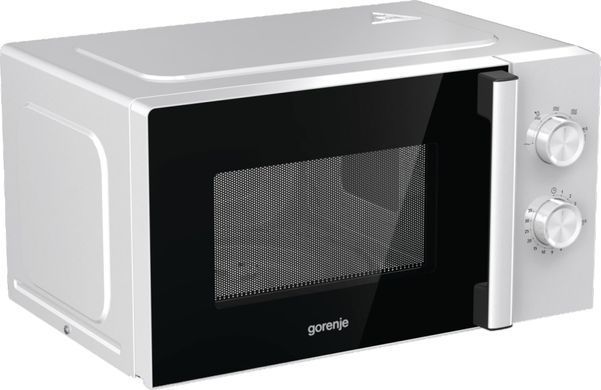 Gorenje Мікрохвильова піч, 20л, мех. керув., 800Вт, білий MO20E1WH фото