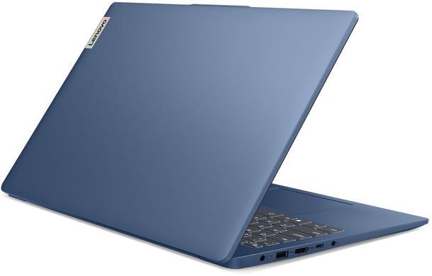 Lenovo Ноутбук Lenovo IdeaPad Slim 3-15IRH8 15.6" FHD AG, Intel i5-13420H, 16GB, F512GB, UMA, DOS, синій 83EM00KCRA фото