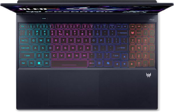 Acer Ноутбук Acer Predator Helios Neo 16S PHN16S-I51 16" OLED, Intel U7-356H, 32GB, F1TB, NVD5070-8, Lin, чорний NH.U3TEU.004 фото