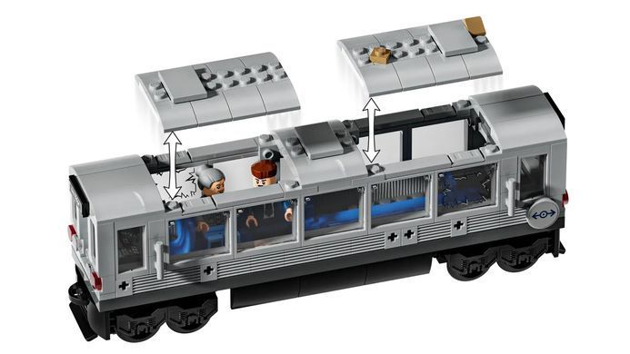 LEGO Конструктор Super Heroes Человек-Паук против Дока Ока: Сцена в метро 76321 фото