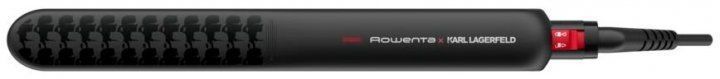 Rowenta Випрямляч Rowenta x Karl Lagerfeld Optiliss II, >240Вт, темп.режимів-10, 130-230С, кераміка, турмалін , чорний SF321LF0 фото