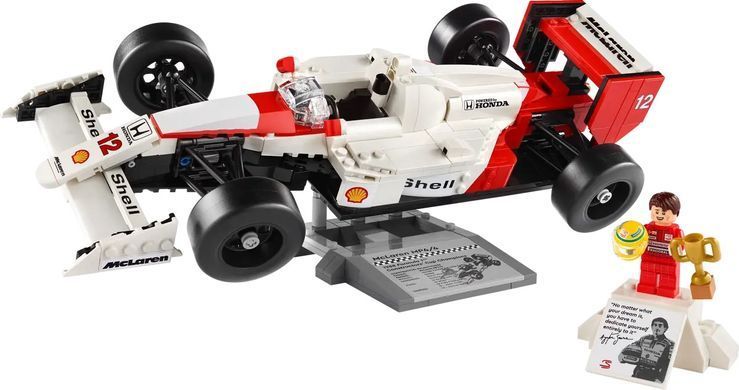 LEGO Конструктор Icons McLaren MP4/4 і Айртон Сенна 10330 фото