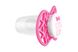 Пустушка Nuvita 7085 Air55 Cool симетрична 6m+ "LITTLE GIRL" яскраво-рожева 2 - магазин Coolbaba Toys