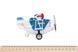 Літак металевий інерційний Same Toy Aircraft синій зі світлом і музикою 3 - магазин Coolbaba Toys