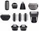 BaByliss Набір для стрижки, для бороди, вусів, голови, носа і тіла, акум., вібраційний мотор, насадок-10, сталь, чорний 8 - магазин Coolbaba Toys