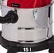 Einhell Пилосос професійний акумуляторний для золи TE-AV 18/15 Li C - Solo, PXC 18В, 100мБар, контейнер 15л, 3.1кг, без АКБ та ЗП 5 - магазин Coolbaba Toys