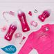 Пустышка Nuvita 7085 Air55 Cool симметрическая 6m+ "LITTLE GIRL" ярко-розовая 3 - магазин Coolbaba Toys