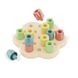 Мозаика серии "Play Bio" - ГЕОМЕТРИЯ МАКСИ CHUNKY PEGGY (большие фишки (12 шт.) + доска) 2 - магазин Coolbaba Toys
