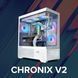 Zalman Корпус Chronix V2 без БЖ, 1xUSB3.0, 1xUSB2.0, 1x Type C, 2x120мм ARGB Reverse, 4x120мм ARGB, VGA 410мм, LCS ready, TG Side/Front Panel, ATX, білий 2 - магазин Coolbaba Toys