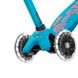 Самокат MICRO серии "Maxi Deluxe LED" – АКВА (до 50 kg, 3-х колесный, свет) 9 - магазин Coolbaba Toys