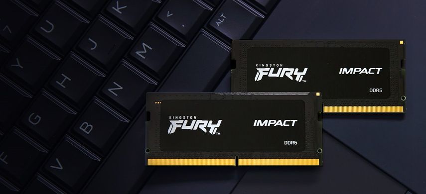 Память ноутбука Kingston DDR5 16GB 4800 FURY Impact KF548S38IB-16 фото