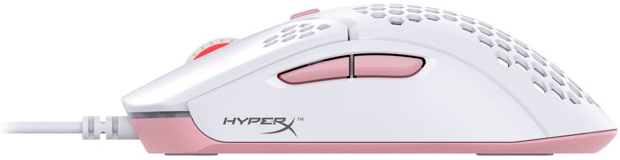 HyperX Мишь Pulsefire Haste USB, White/Pink 4P5E4AA фото