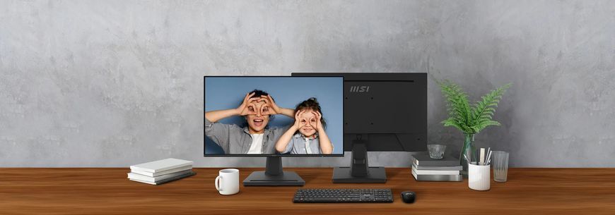 MSI Монітор 24.5" PRO MP252 HDMI, DP, MM, IPS, 100Hz, 1ms, sRGB 100%, AdaptiveSync 9S6-3PC4CT-008 фото