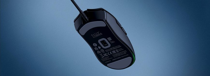 Razer Миша Cobra, RGB, USB-A, чорний RZ01-04650100-R3M1 фото