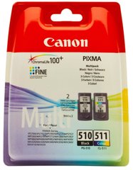 Комплект Canon No.510: Картридж Canon PG-510Bk/CL-511 цв. Multi Pack 2970B010 фото