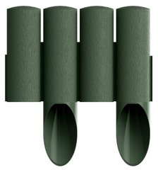 Газонна огорожа Cellfast 4 STANDARD, 2.3м, 10 секцій по 235 мм, зелений - купити в інтернет-магазині Coolbaba Toys