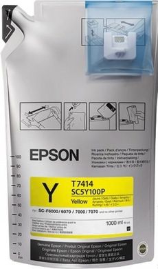 Чорнила Epson для SC-F6000/7000 UltraChrome DS Yellow (1Lx6packs) C13T741400 фото
