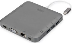 Digitus Док-станція USB-C, 11 Port - купити в інтернет-магазині Coolbaba Toys