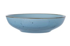 Тарілка супова Ardesto Bagheria, 20 см, Misty blue, кераміка AR2920BGC фото