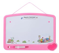 Магнітна дошка для малювання Same Toy рожева 009-2019Ut - купити в інтернет-магазині Coolbaba Toys