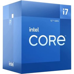 Центральний процесор Intel Core i7-12700F 12C/20T 2.1GHz 25Mb LGA1700 65W w/o graphics Box BX8071512700F фото