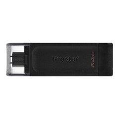 Накопичувач Kingston 64GB USB-C 3.2 Gen 1 DT70 - купити в інтернет-магазині Coolbaba Toys