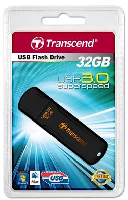 Накопичувач Transcend 32GB USB 3.1 Type-A JetFlash 700 Black TS32GJF700 фото